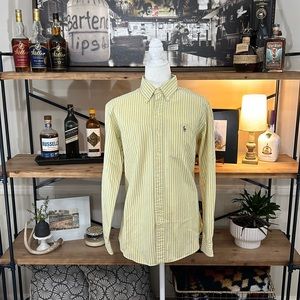 Ralph Lauren Oxford Custom Fit Button Down Medium